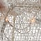 48" Crystal Snowman Decoration, Clear Mini LED Lights
